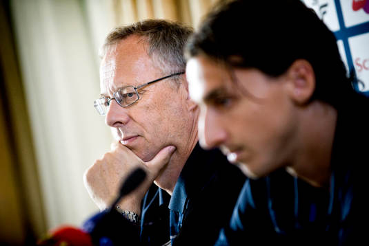Lars Lagerbäck, Förbundskapten och Zlatan Ibrahimovic