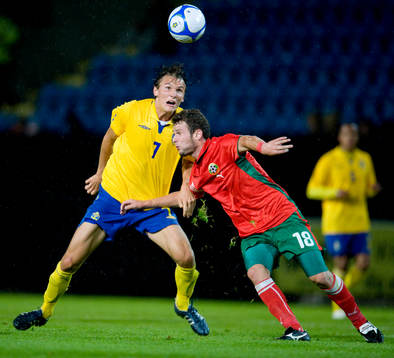 Albin Ekdal, Sverige och Dilyan Kolev, Bulgarien