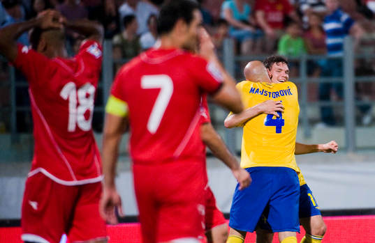 Daniel Majstorovic, kramar om Marcus Berg, Sverige