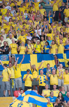 Fotboll, Sverige, VM-kval, Malta - Sverige