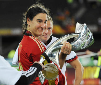Birgit Prinz, Tyskland, jubel, pokal