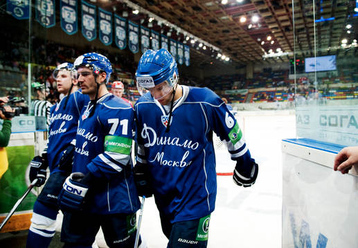 Linus Omark, Dynamo Moskva, lämnar isen