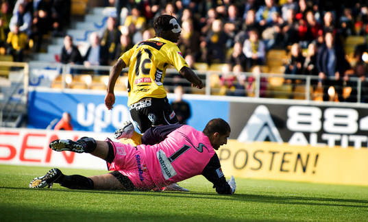Amadou Jawo, Elfsborg. Dime Jankulovski, målvakt, GAIS