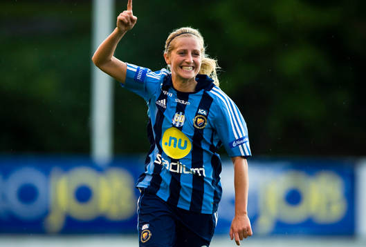 Marijke Callebaut, Djurgården, jubel