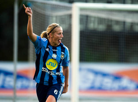 Marijke Callebaut, Djurgården, jubel