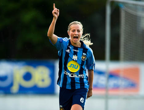 Marijke Callebaut, Djurgården, jubel