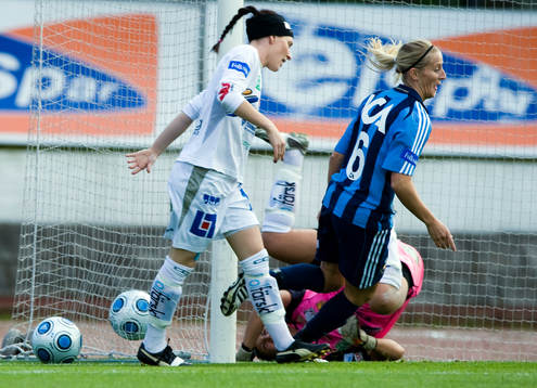 Marijke Callebaut, Djurgården gör 1-0