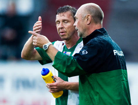Fredrik Söderström och Thom Åhlund, tränare