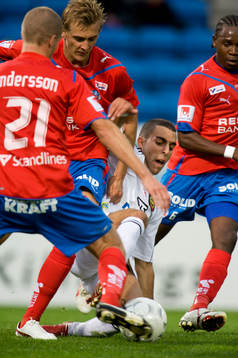 Dalil Benyahia, Brommapojkarna och Christoffer Andersson,