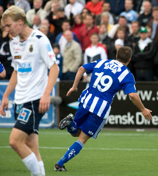 Hannes Stiller, Göteborg  jubel