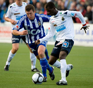 Hannes Stiller, Göteborg och Yussif Chibsah, Gefle