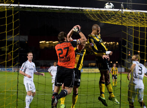 Mathias Ranégie, Häcken. Daniel Örlund, målvakt, AIK