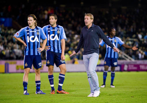 Andreé Jeglertz, tränare Djurgården