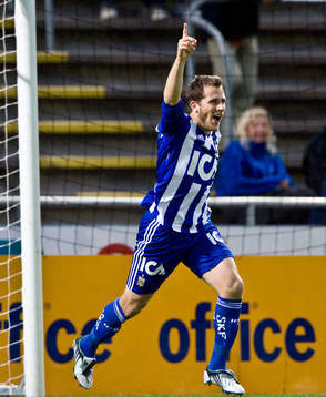Tobias Hysén, glädje, jubel