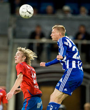 Rasmus Jönsson, Helsingborg och Sebastian Eriksson,