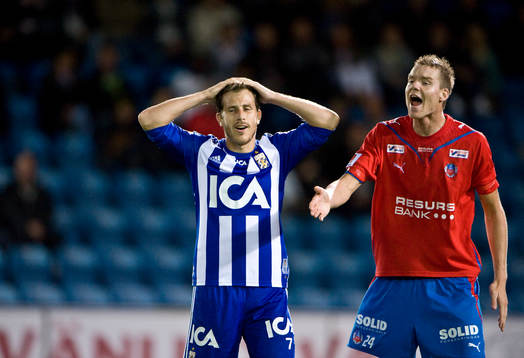 Tobias Hysén och Marcus Nilsson, Helsingborg
