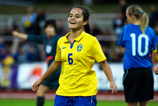 Malin Diaz, Sverige, jubel