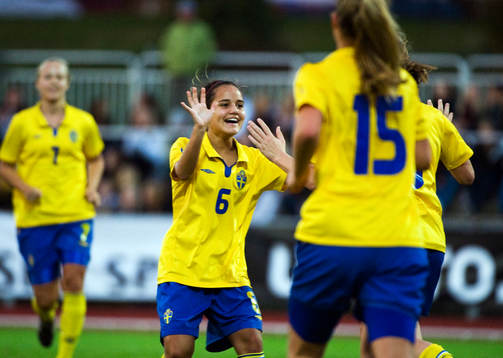 Malin Diaz, Sverige, jubel