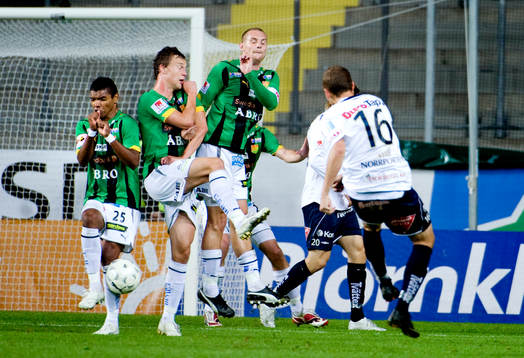 Wanderson do Carmo, Pär Ericsson, GAIS, Alexander Gerndt,