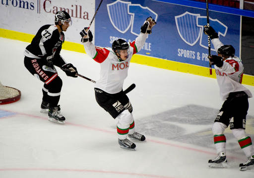 Tony Lagerström, Mora gjorde 1-0. jubel