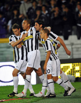 Iaquinta, Juventus, glädje, jubel