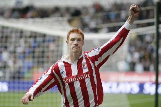 Dave Kitson, Stoke, glädje, jubel, 0-1