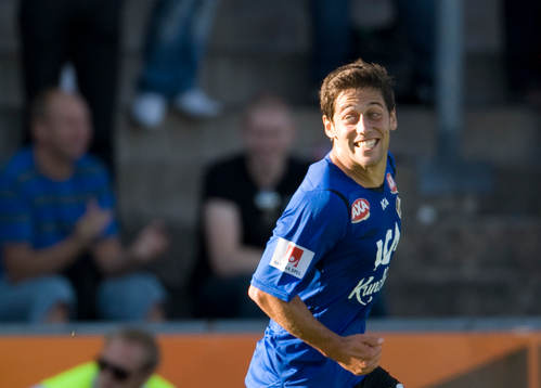 Mikael Görlitz, Halmstad, jubel