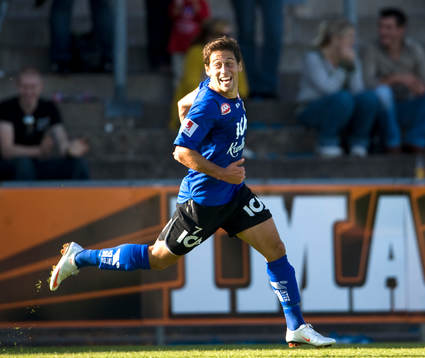 Mikael Görlitz, Halmstad, jubel