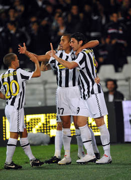 Iaquinta, Juventus, glädje, jubel