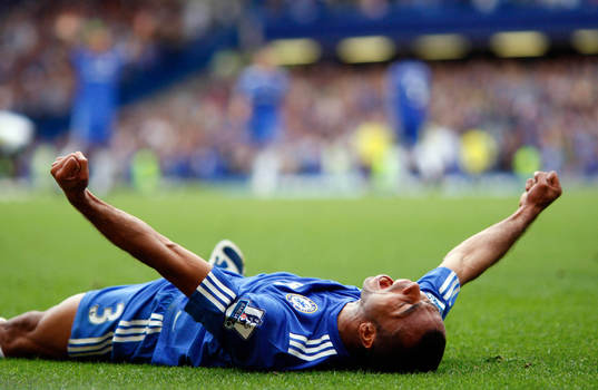 Ashley Cole, Chelsea, glädje, jubel