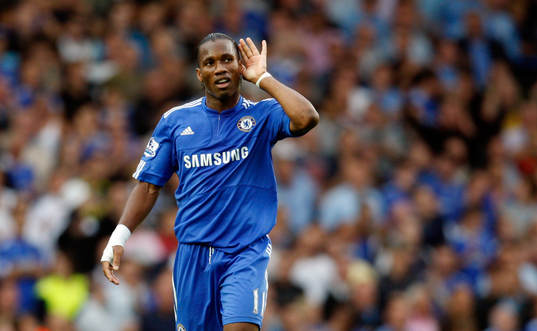 Didier Drogba, Chelsea, glädje, jubel