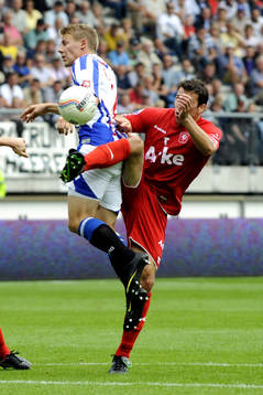 Patrik Ingelsten, Heerenveen, i närkamp