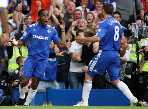 Didier Drogba, Chelsea, glädje, jubel