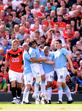 Fotboll, engelsk, Premier League, Manchester United -