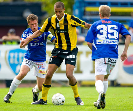 Dennis Melander och Joakim Nilsson, Trelleborg och Mathias