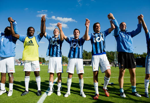 Jubel i Djurgården
