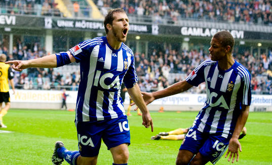 Tobias Hysén, IFK Göteborg, jubel