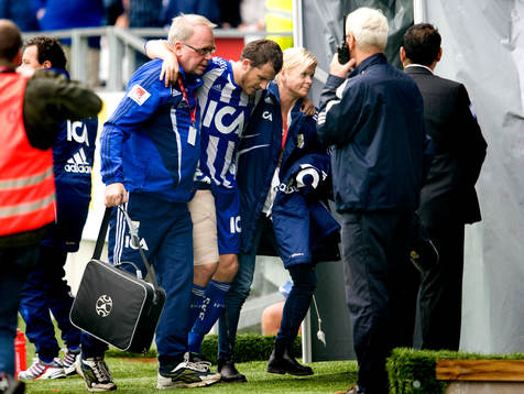 Tobias Hysén, IFK Göteborg, skada