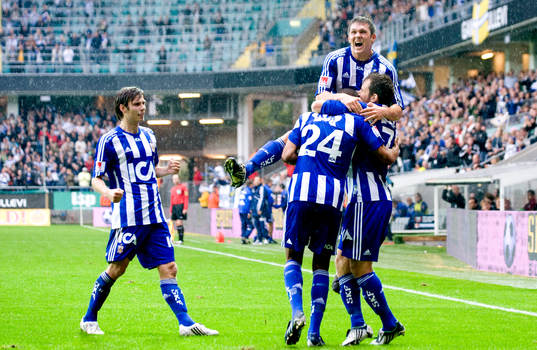 Hannes Stiller, IFK Göteborg,  jubel