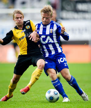 Emil Johansson, Hammarby, Niklas Bärkroth, IFK Göteborg