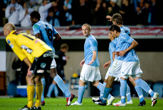 Daniel Larsson, Malmö jubel
