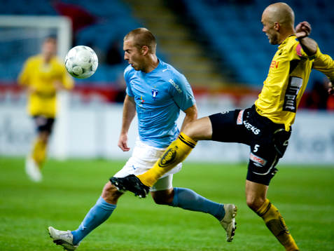 Daniel Larsson, Malmö och Martin Andersson, Elfsborg