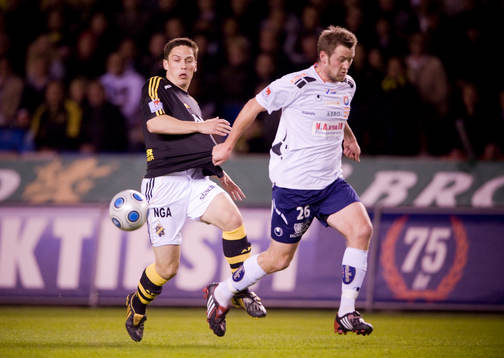 Miran Burgic, AIK och Dennis Jonsson, Örgryte