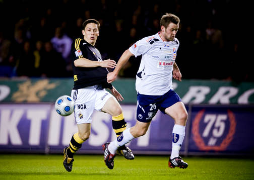 Miran Burgic, AIK och Dennis Jonsson, Örgryte
