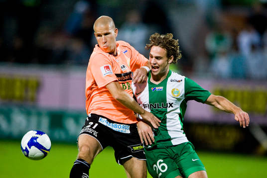 Mattias Lindström, GAIS och Simon Helg, Hammarby