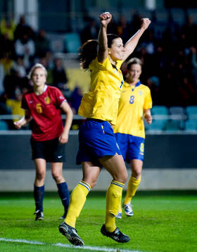 Jessica Landström, Sverige jubel