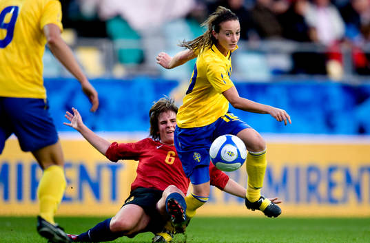 Kosovare Asllani, Sverige, Malies Verbruggen, Belgien