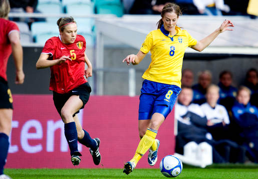 Lorca Van De Putte, Belgien, Lotta Schelin, Sverige
