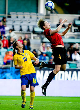 Kosovare Asllani, Sverige, Hekeen Jaques, Belgien