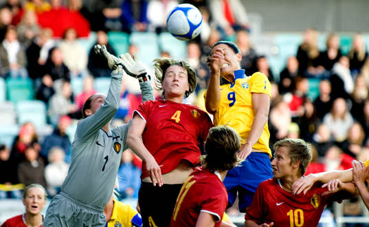 Sabrina Broos, målvakt, Hekeen Jaques, Belgien, Jessica